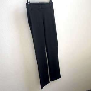 Black travel pants